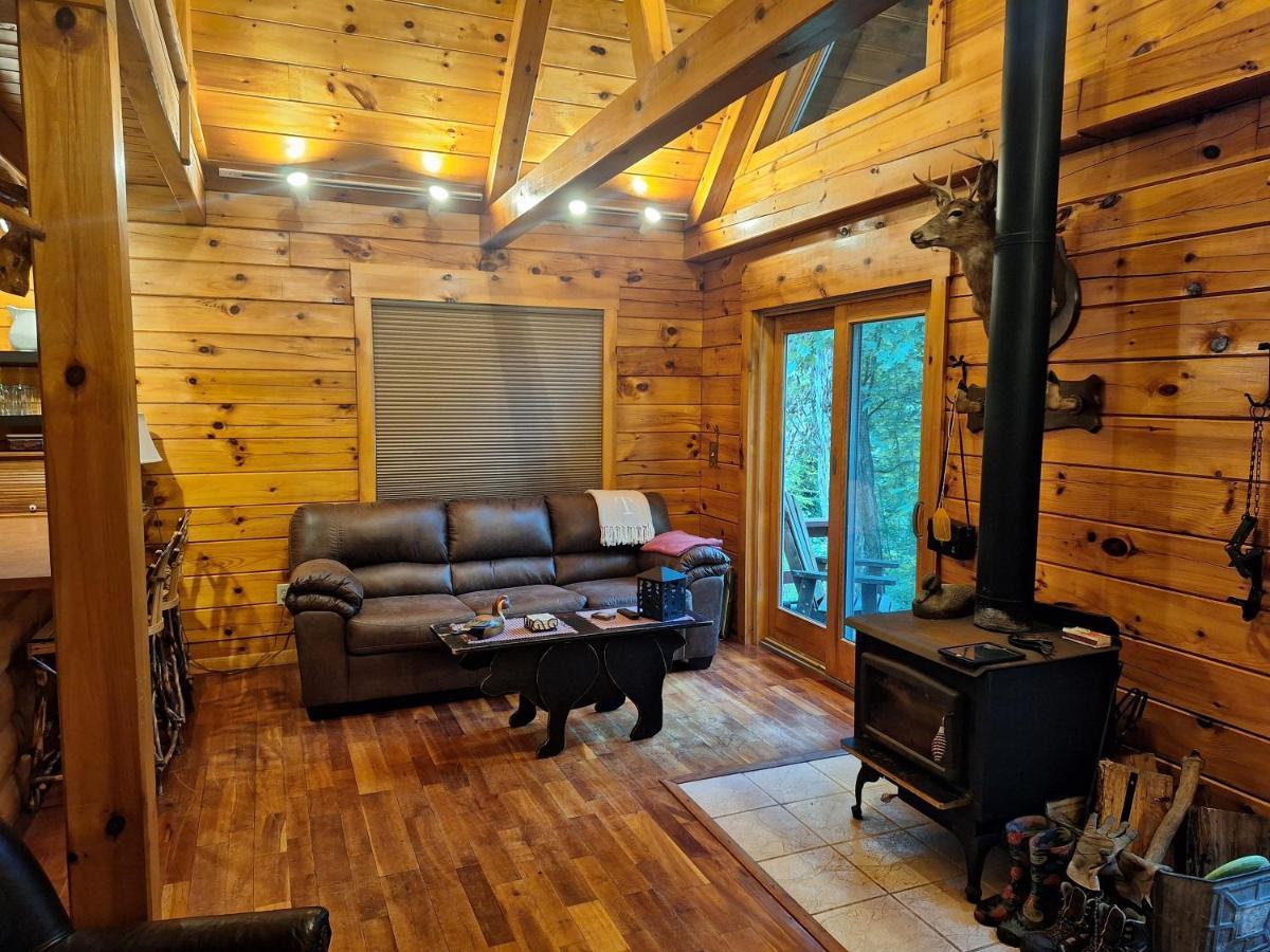 Neshannock Creekside Log Cabin Volant Dış mekan fotoğraf